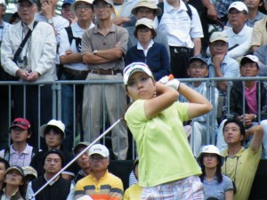 今季は充実したオフの練習で「ひとつレベルが上がった」という宮里美香（優勝した２０１０年の日本女子オープン）