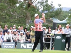 最終日は雨の中、ショットコントロールに苦しんだが、最後は勝負強さを発揮した室田淳（広島ＣＣ八本松コース）