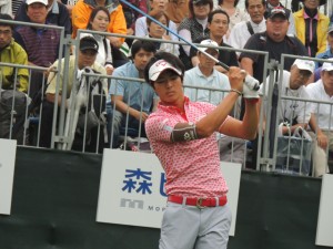 ショットが安定せず米ツアーでも苦戦が続く石川遼（６月の日本ツアー選手権宍戸ヒルズで）