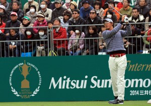 過去２勝している大会で６０位に沈んだ石川遼。「スコアにつなげようという気持ちが足りない」と大反省。（三井住友ＶＩＳＡ太平洋マスターズ）＝静岡・太平洋クラブ御殿場コース（提供：ＪＧＴＯ） 