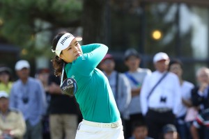 圧倒的な強さで４ホールのプレーオフを制したチョン・インジ（日本女子ＯＰ＝石川・片山津ＧＣ）提供：ＪＧＡ