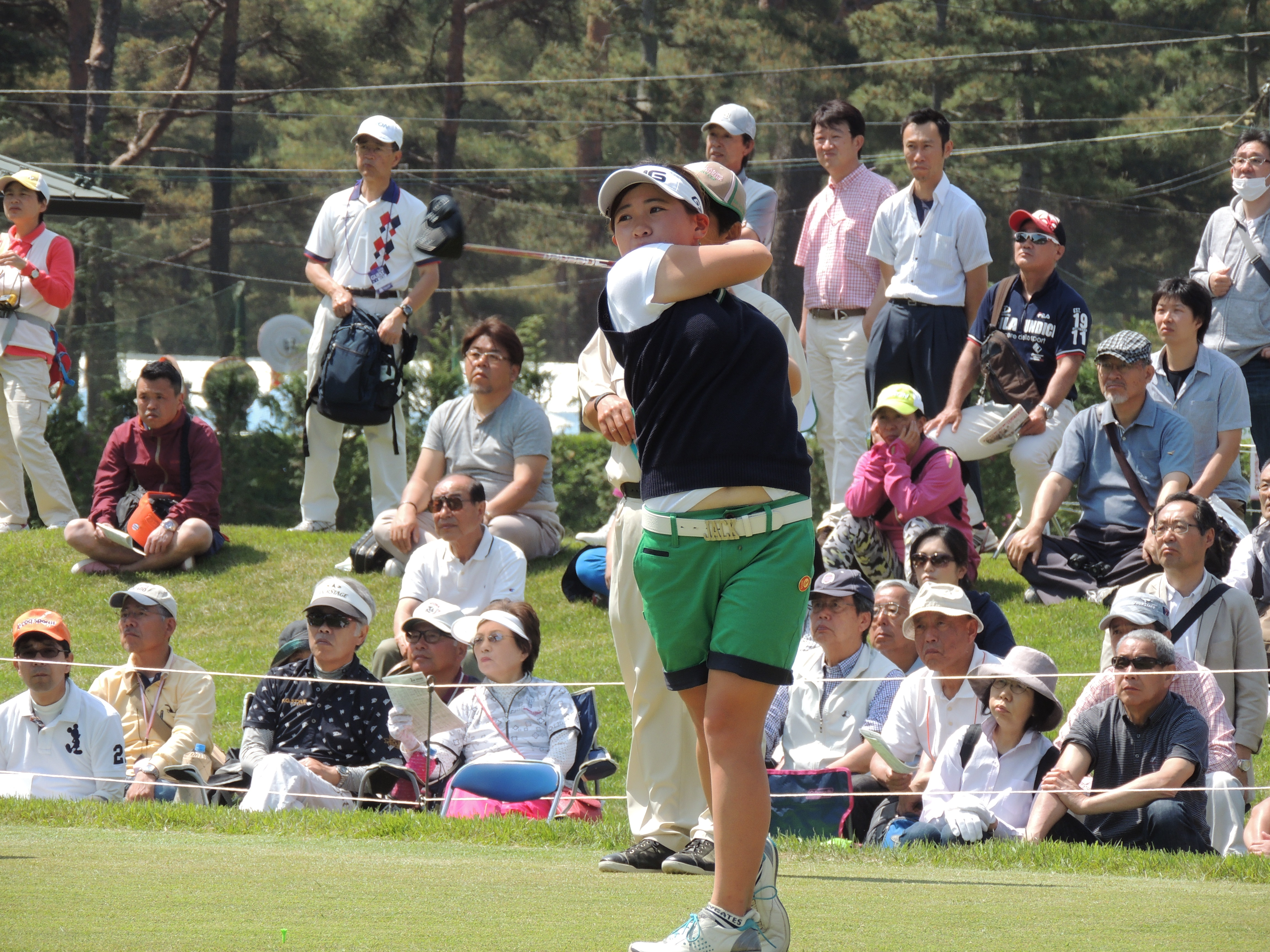 今年の女子プロゴルフテスト トップ合格は東京 下町のラーメン店の孝行娘 日米武者修行が生きた永井花奈 １９ 特典の１４試合出場でシード権もとれるか 児島宏のグリーン見聞記